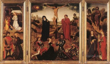 Tríptico Sforza pintor holandés Rogier van der Weyden Pinturas al óleo